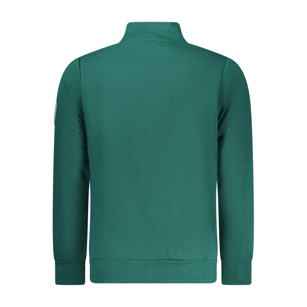 Green Cotton Sweatshirt