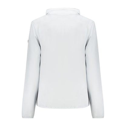 Gray Polyester Jackets & Coat