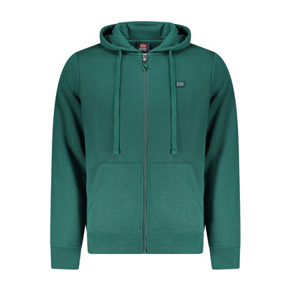 Green Cotton Sweatshirt