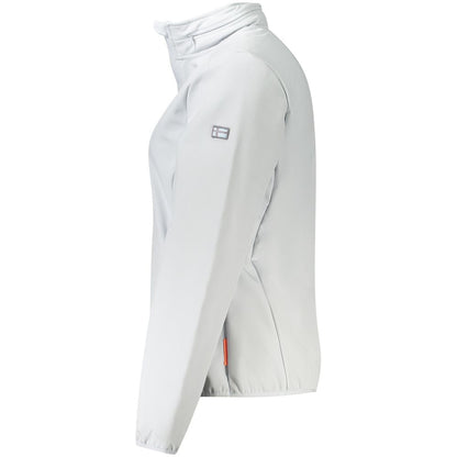 Gray Polyester Jackets & Coat