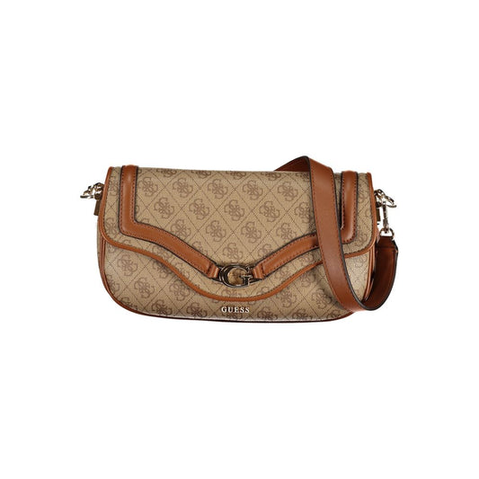 Beige Polyethylene Handbag