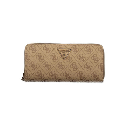 Beige Polyethylene Wallet