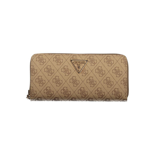 Beige Polyethylene Wallet