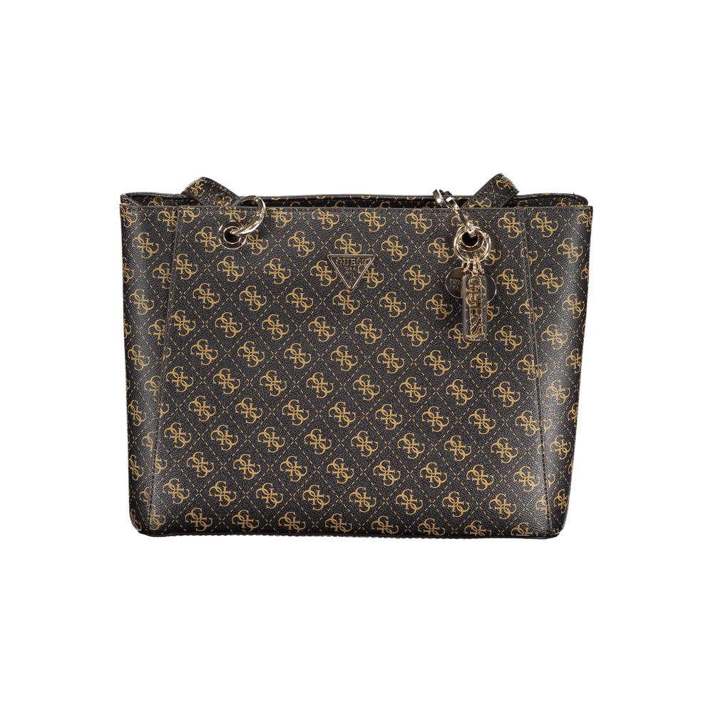 Brown Polyethylene Handbag