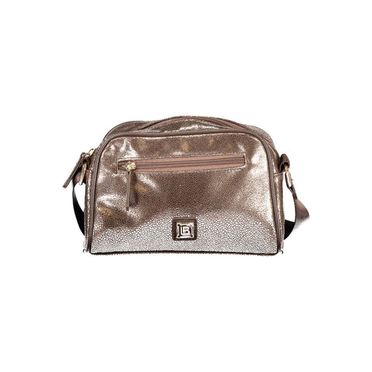 Bronze Polyester Women Handbag