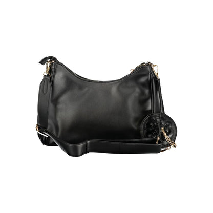 Black PVC Women Handbag