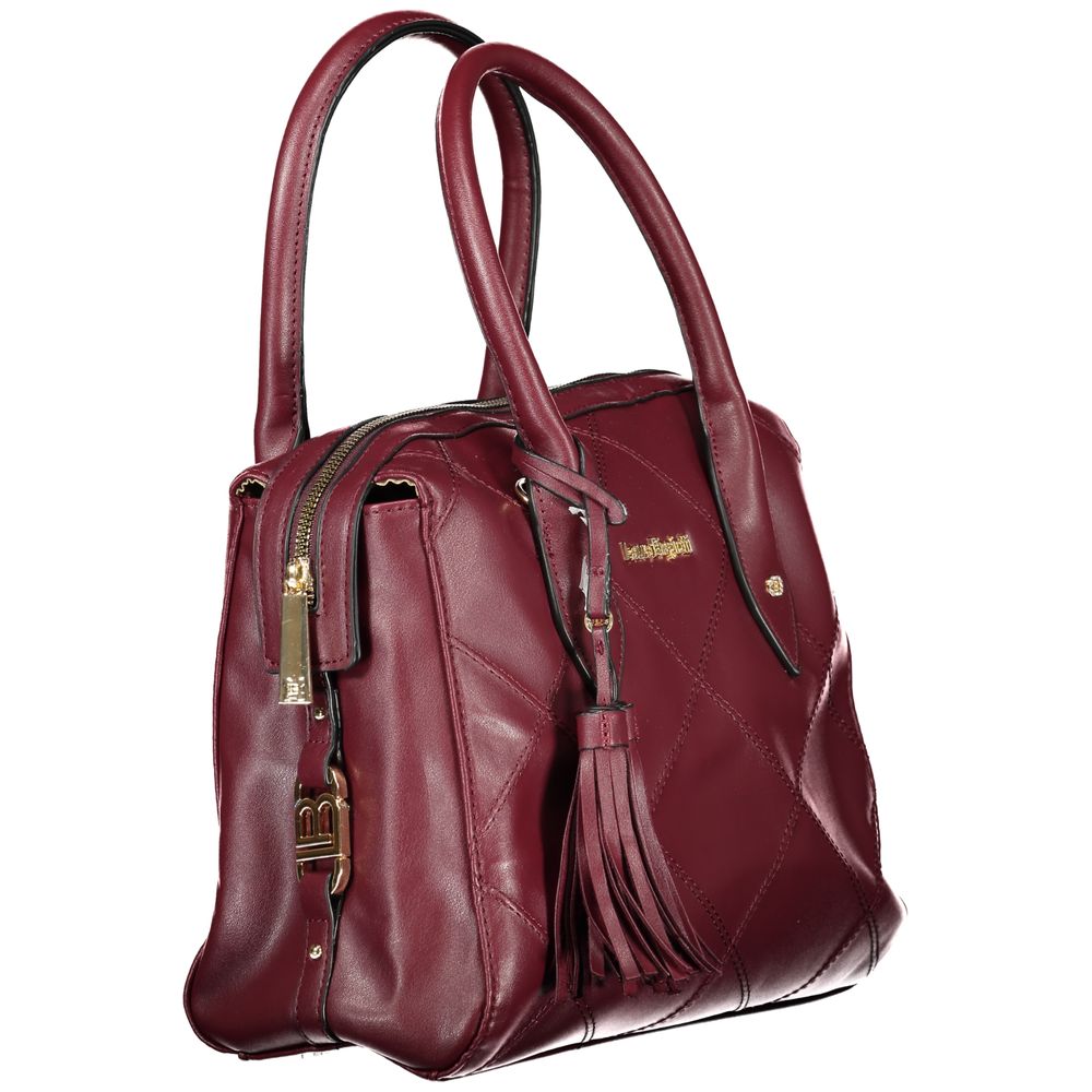 Red PVC Women Handbag