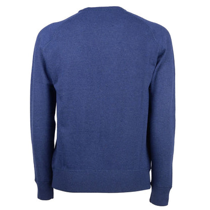Blue Cashmere Men Sweater