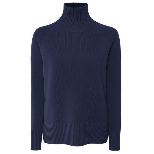 Blue Cashmere Women Sweater