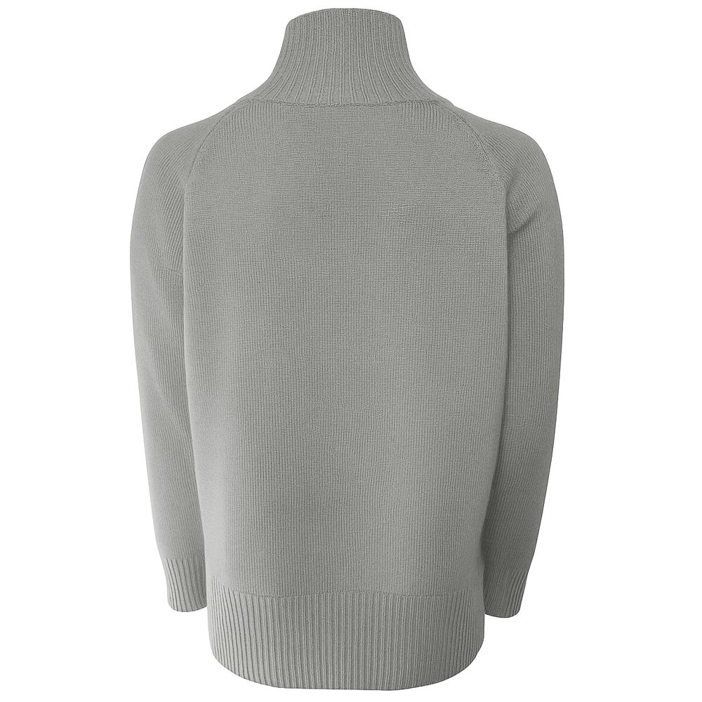 Gray Cashmere Women Sweater