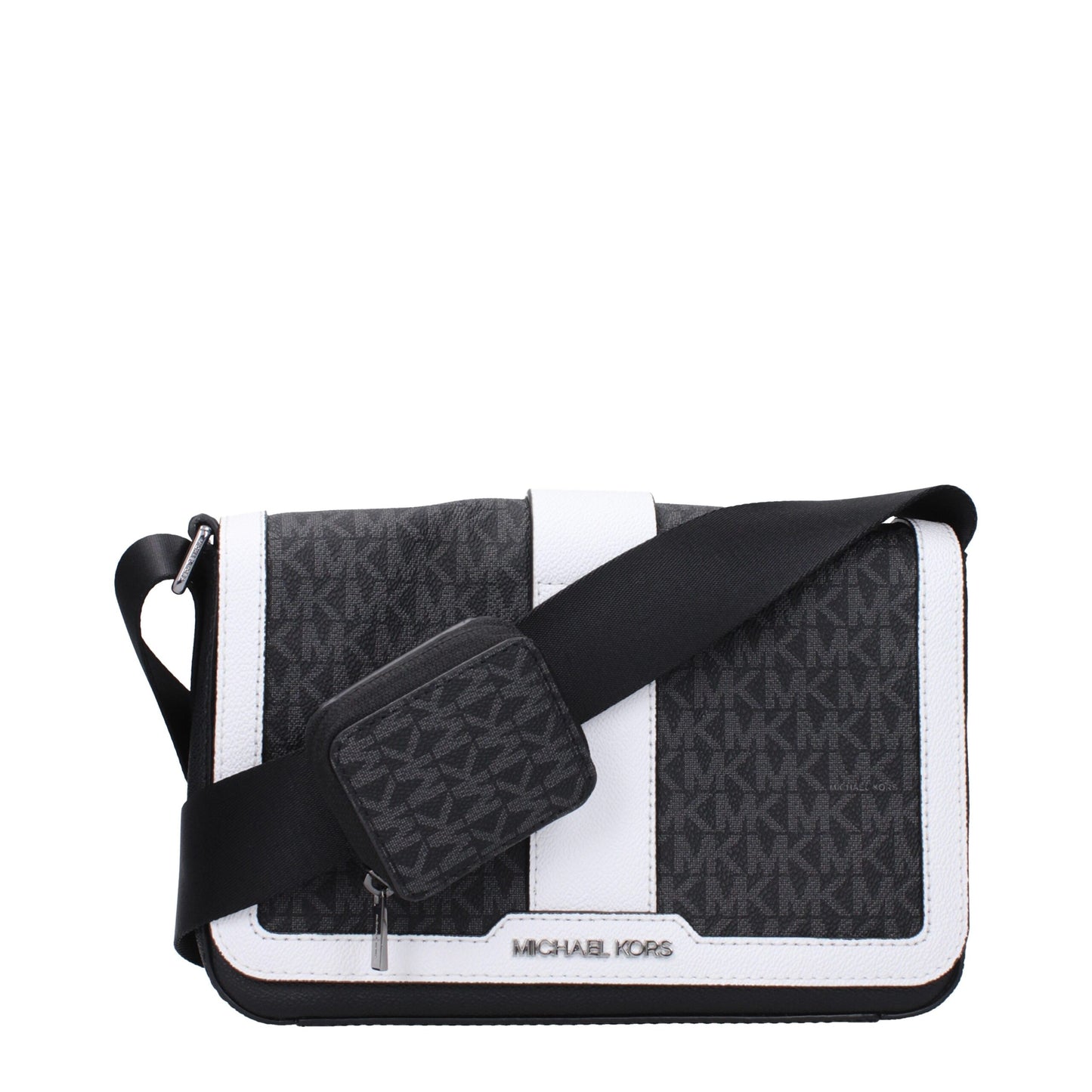 Black Fabric Crossbody Bags