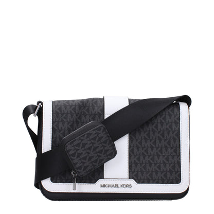 Black Fabric Crossbody Bags