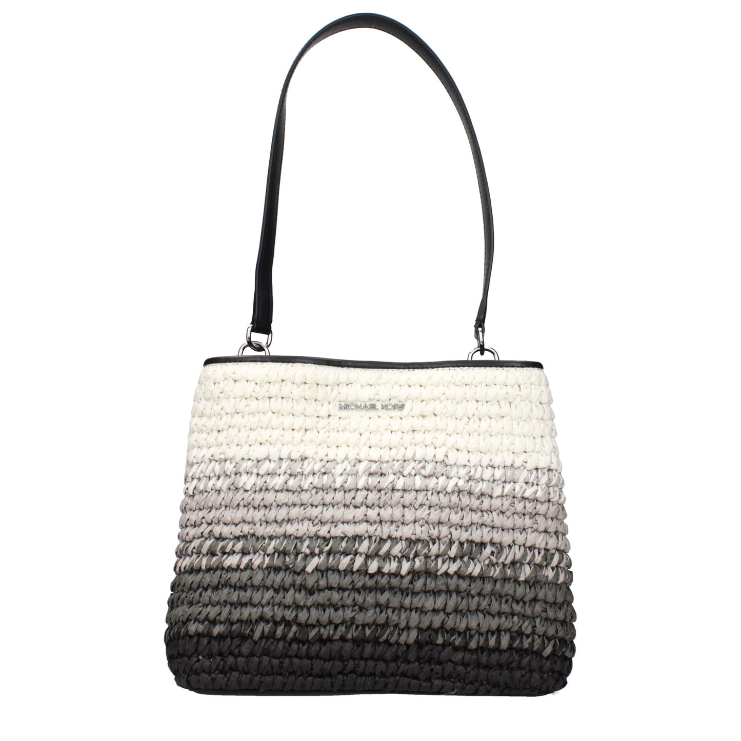 Black Raffia Shoulder Bags