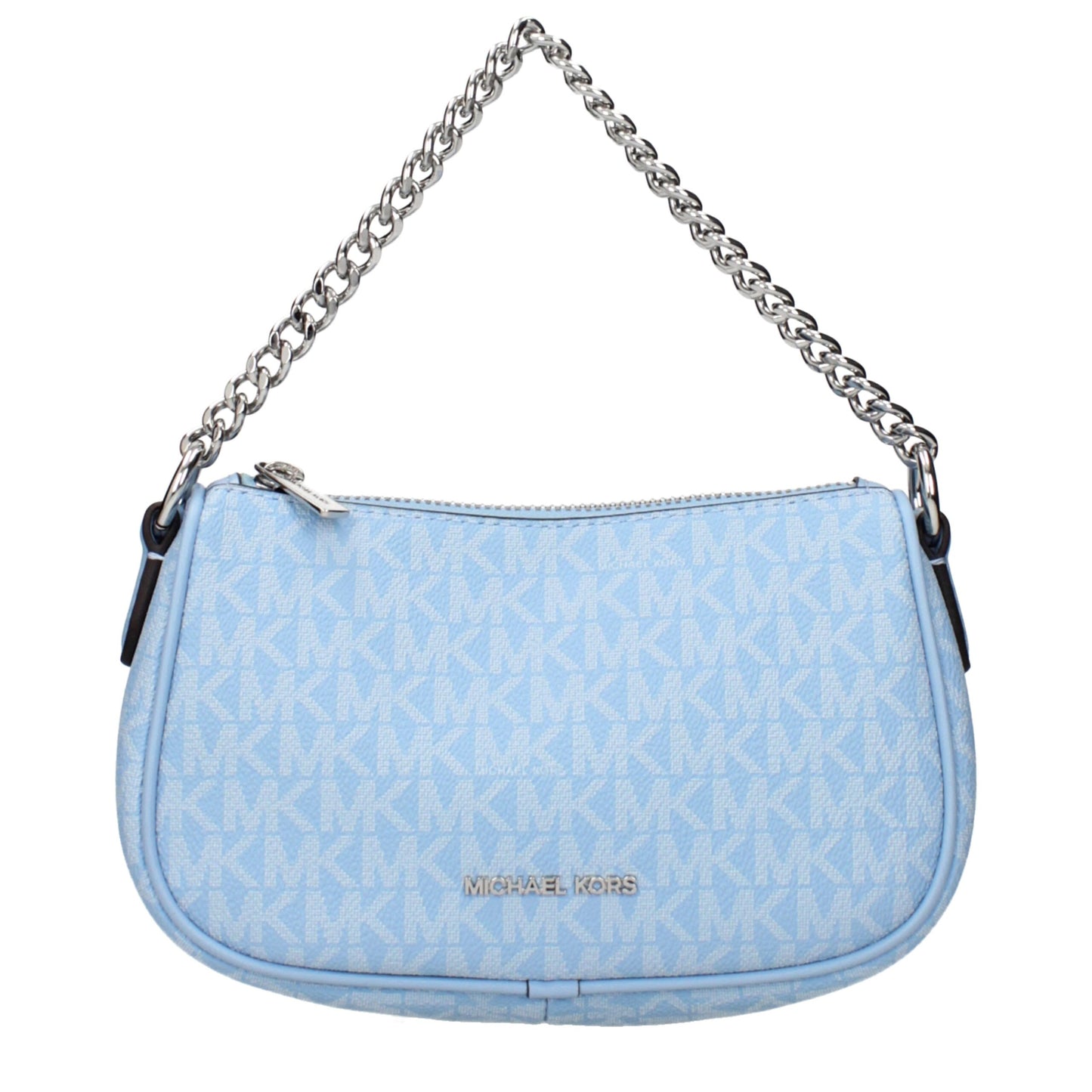 Light Blue Fabric Handbags