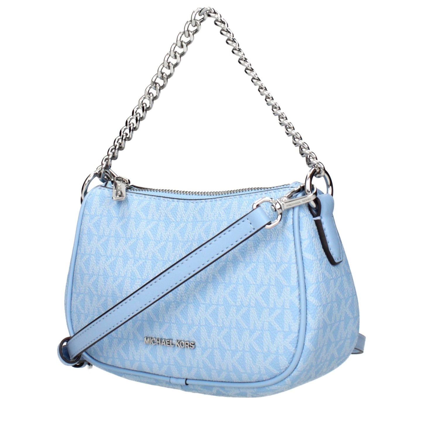 Light Blue Fabric Handbags