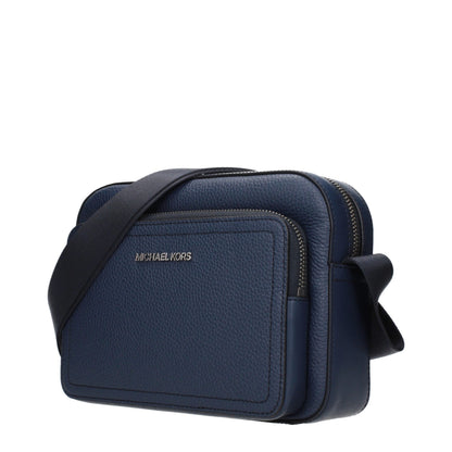 Blue Leather Crossbody Bags