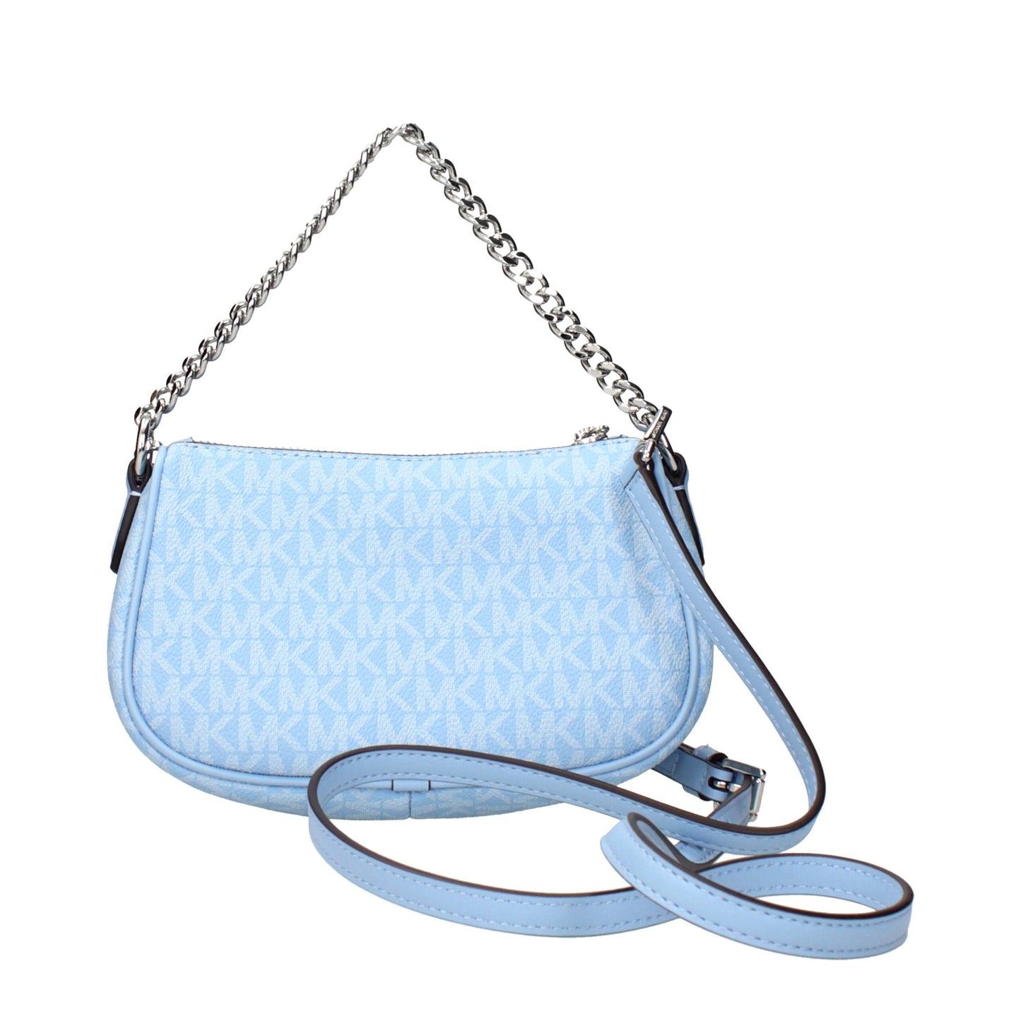 Light Blue Fabric Handbags